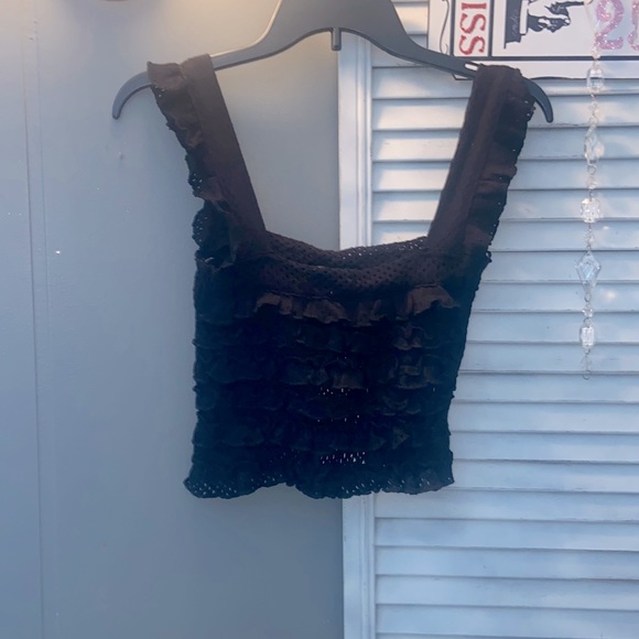 Zara Tops - ZARA NWT black knit tank